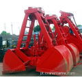 25t duas corda Glamshell Grab com Grab Mechanical for Bulk Cargo